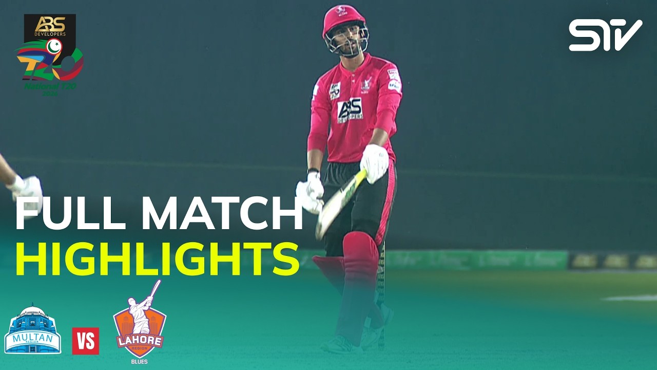 Full Highlights | Multan vs Lahore | M08 | ABS Developers National T20 Cup 2026 | MZA1H