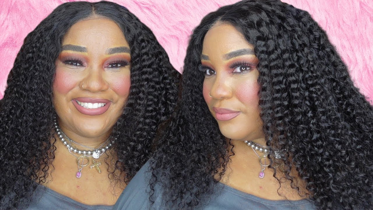 Парик MegaLook Jerry Curl из натуральных человеческих волос от SHEIN | Реальный отзыв после приме...