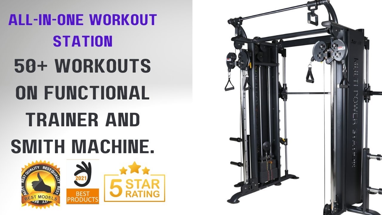 Gym वालीALL exercise करें सिर्फ इस एक मशीन से |50+ Workouts on Functional Trainer & Smith Machine