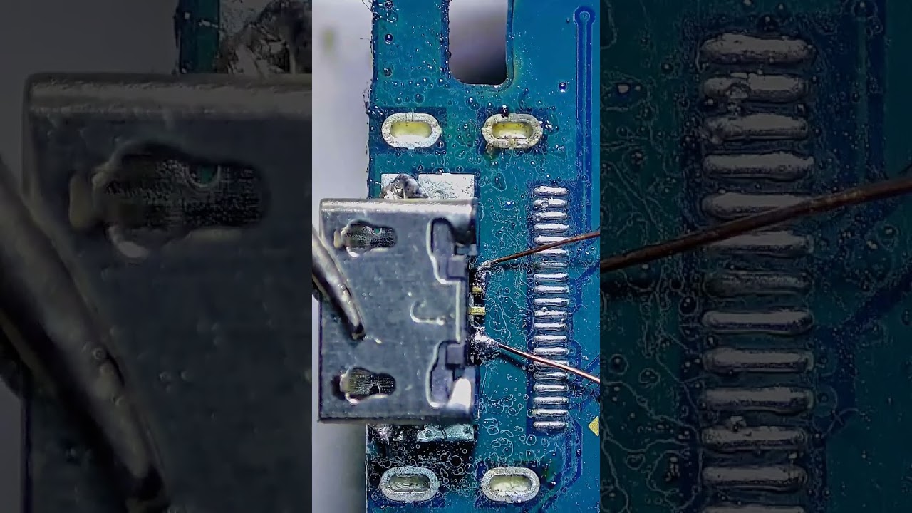 How to old to new || Old samsung charging port alteration to Micro jack