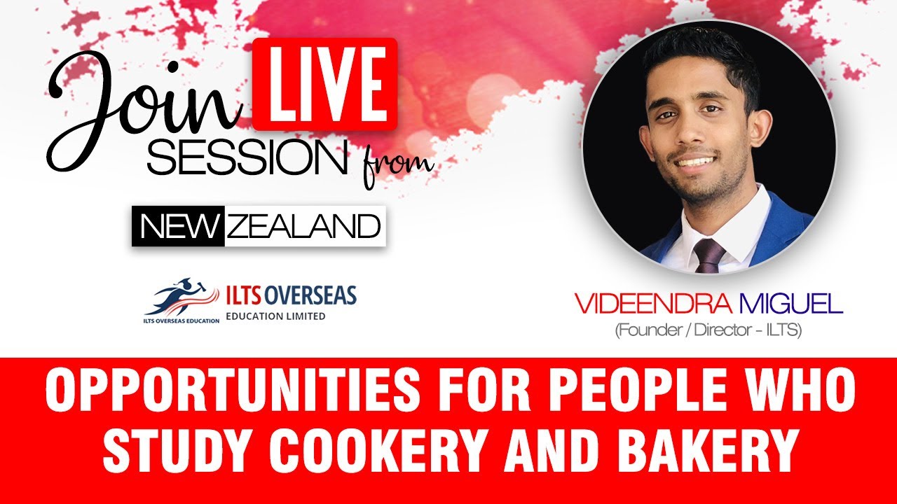 Study in New Zealand - Opportunities for people who study Cookery & Bakery