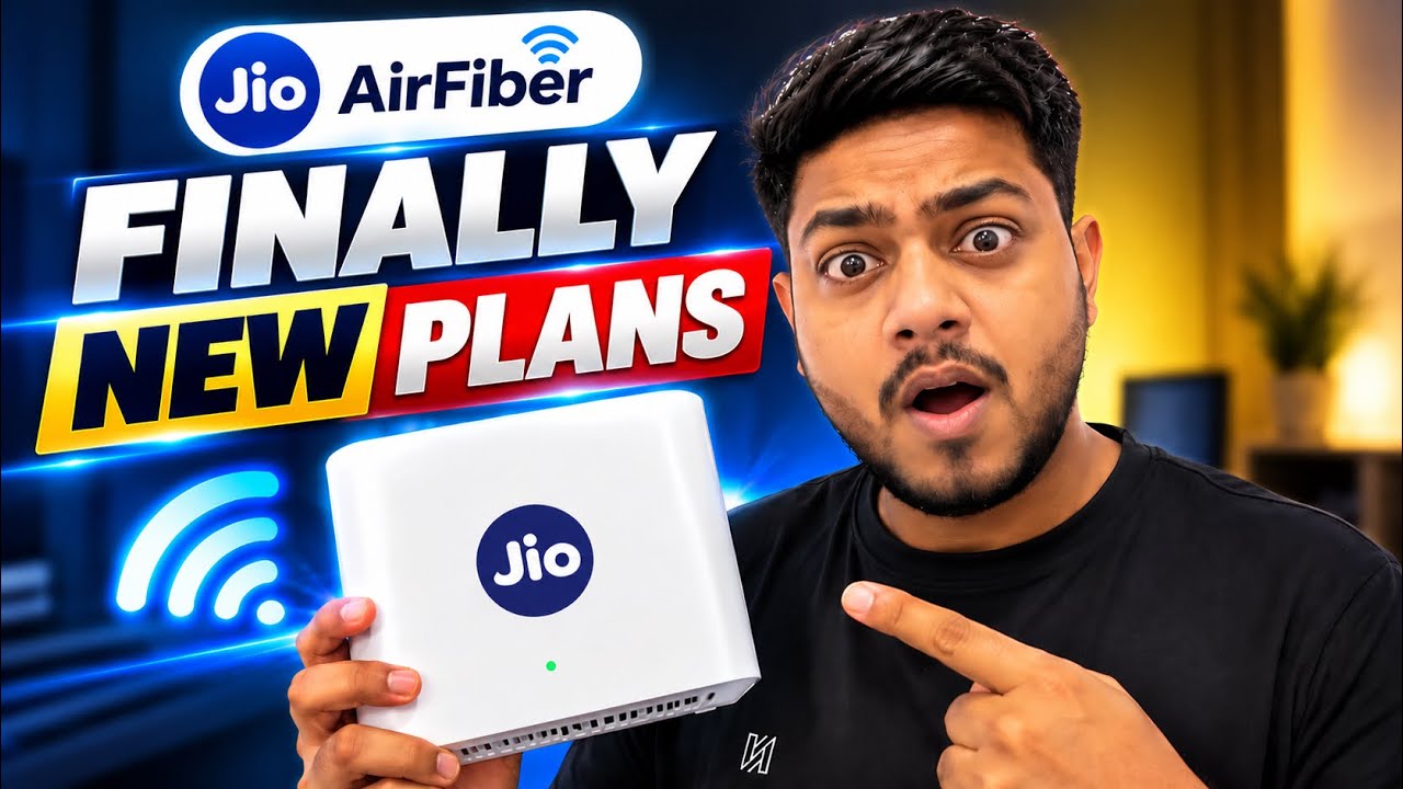 Finallyyy 🛜 Jio airfiber only internet &ldquo; New Plans &ldquo; launched ✅