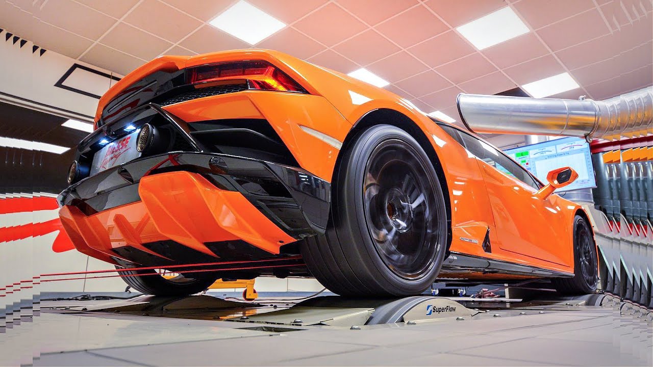 2021 Lamborghini Huracan EVO RWD SCREAMING on the DYNO | Stage 1 ECU Tune + Results!
