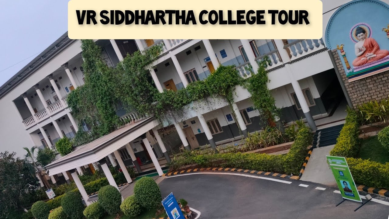 Vr Siddhartha Engineering college Tour|| #vlog #tour