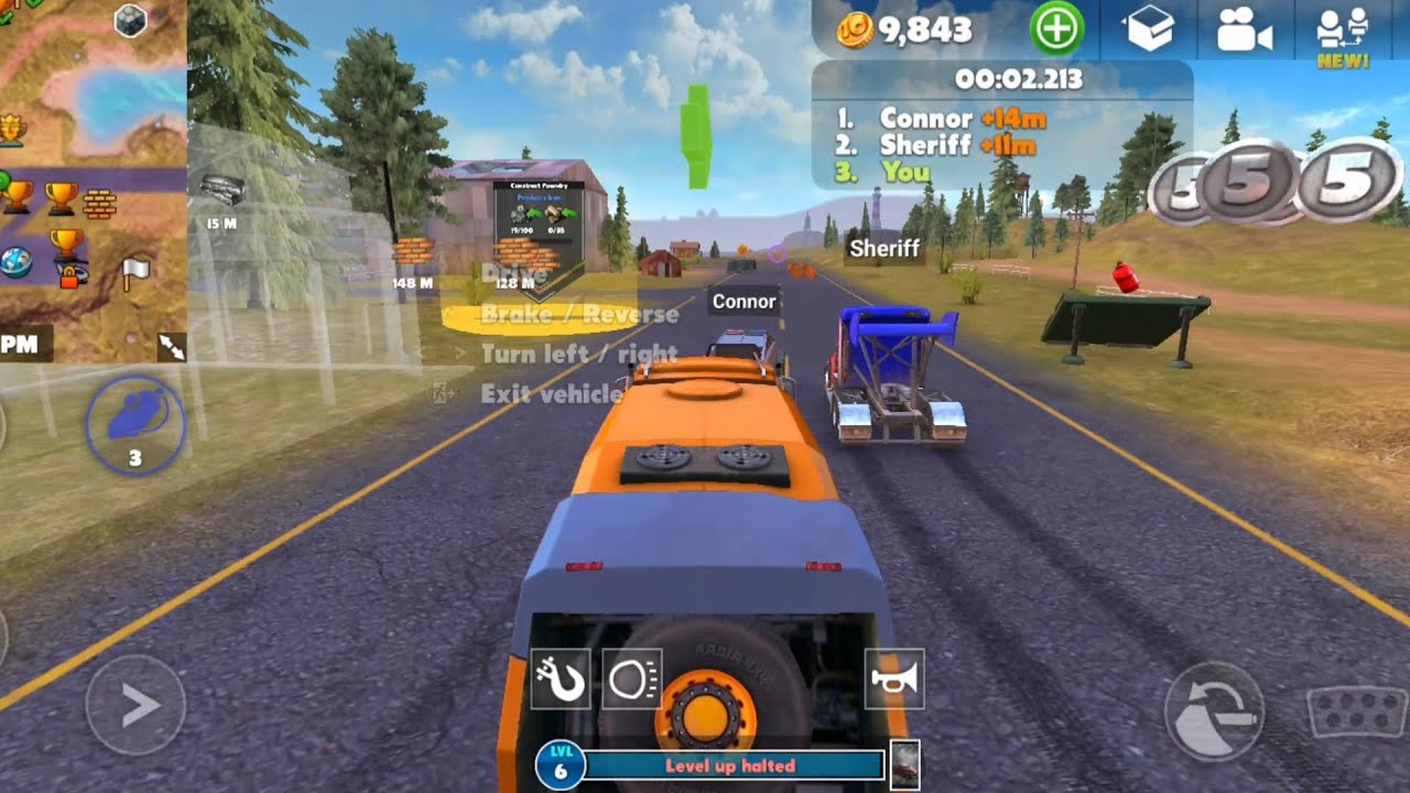 COLLECT COIN RACING BUS IN TRACK 