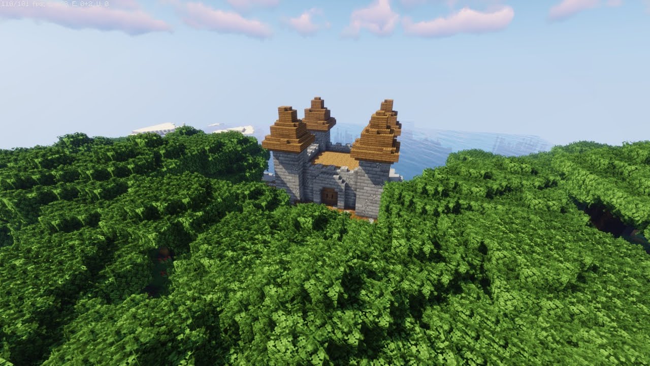 I Built Ship-Trap Island in Minecraft