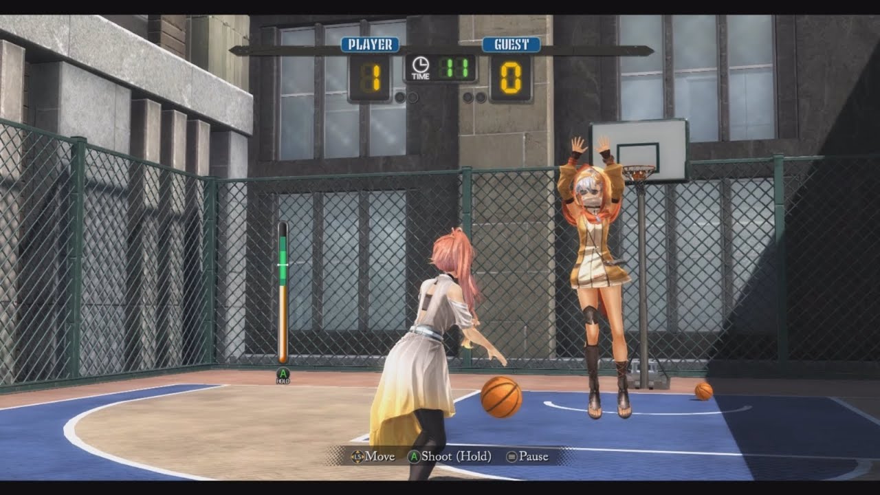 Basketball 1 on 1 Legend of Heroes Style | Judith Vs Feri | Trails Through Daybreak 2