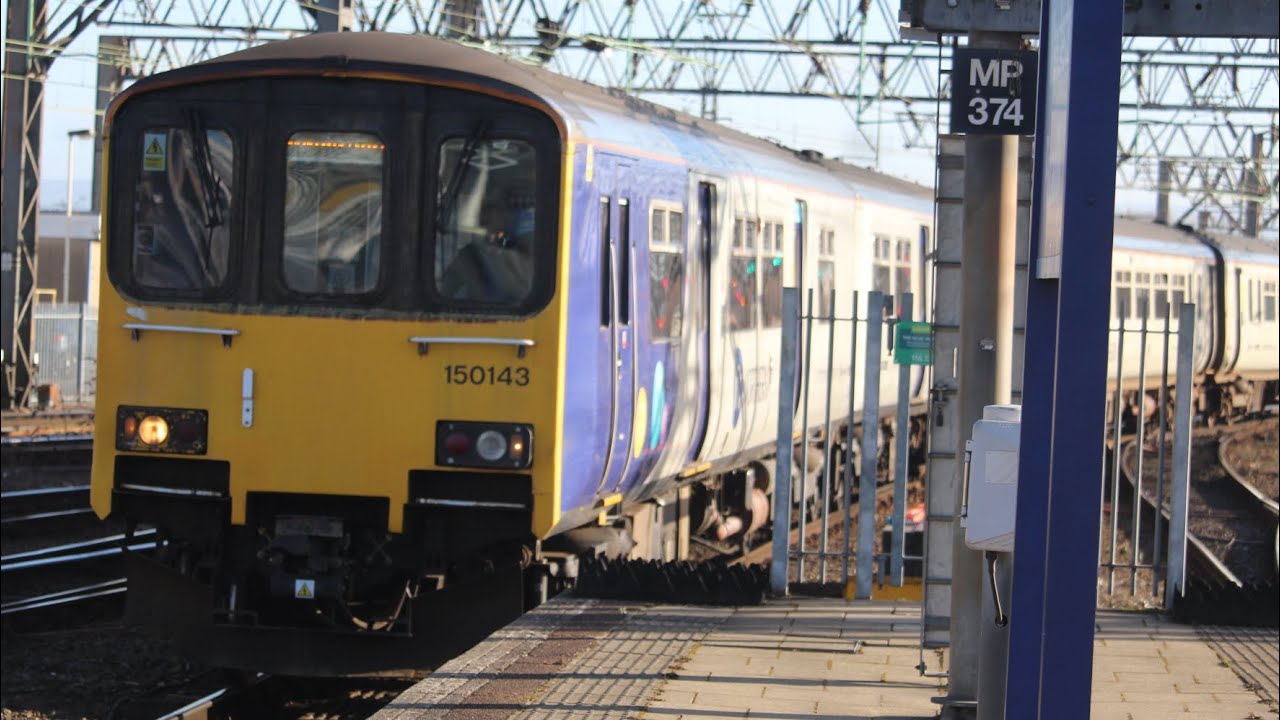150143 & 156429 arriving at Manchester Piccadilly