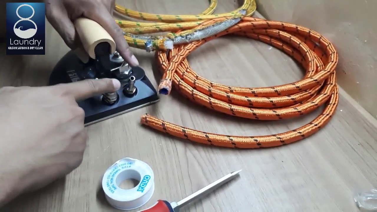 CARA PASANG PENGHEMAT GAS DAN UAP LEBIH KERING DI 8 LAUNDRY ( STEAM TRAP )