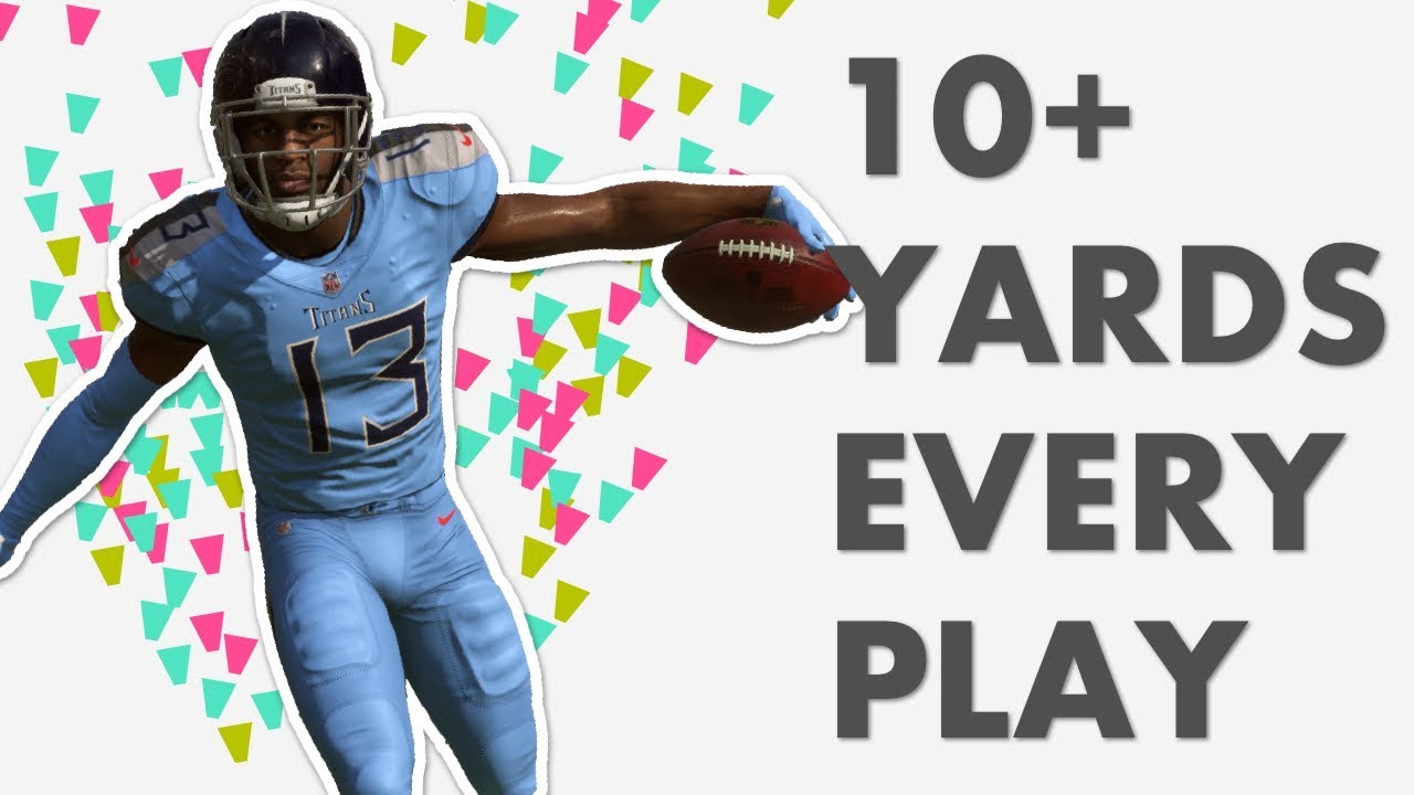 The Most Explosive Offense in Madden 19