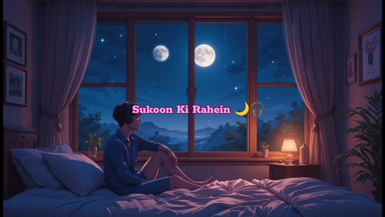 Sukoon Ki Rahein 🌙🎧 | Hindi Lofi Song for Relax | Study & Peaceful Sleep ✨