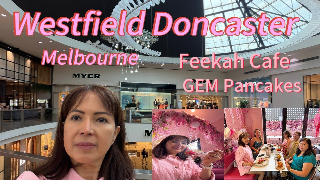 Chill Walk at Westfield Doncaster | Found the most colourful Cafe!