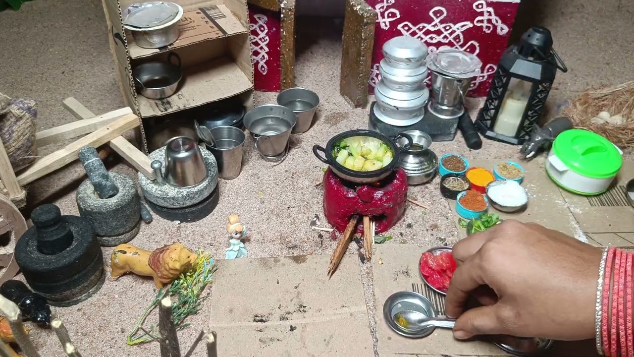 Mini kitchen లో వంకాయ ఆలు టొమాటో కర్రీ  ఇలా ట్రై చేయండి 