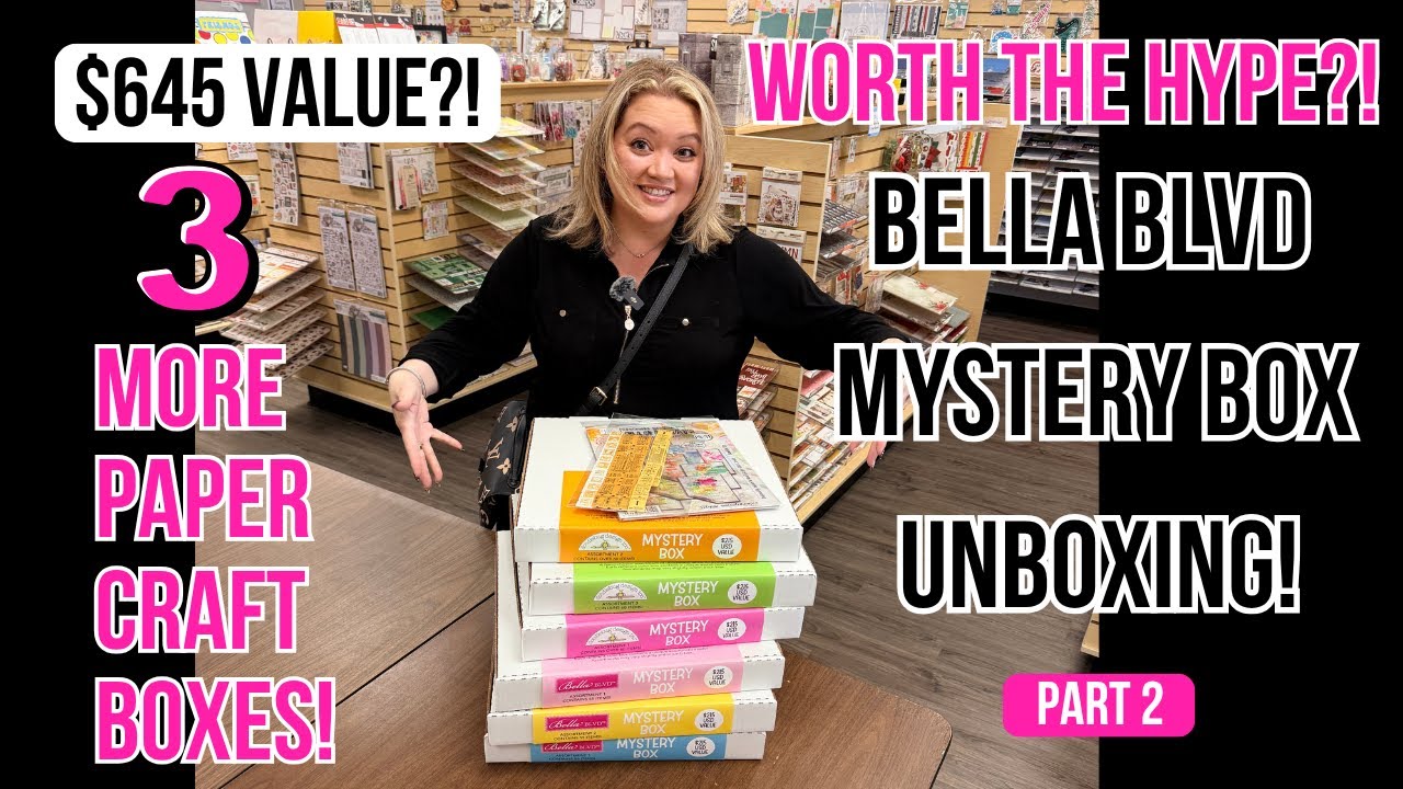 😱 Распаковка таинственной коробки Bella Blvd! 65 $ x 3 = 195 $ ✂️ Розничная цена товаров для руко...