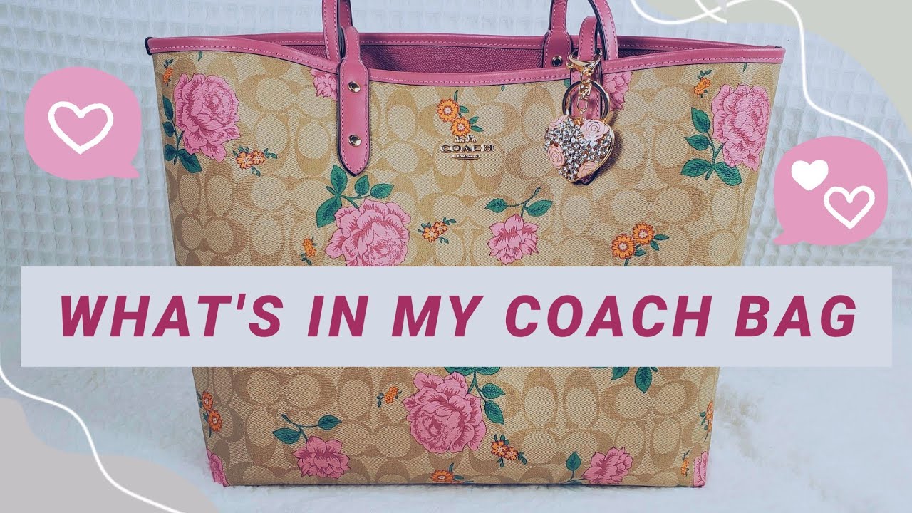 Что в моей сумке: двусторонняя сумка-тоут Coach | Издание для мам по будням