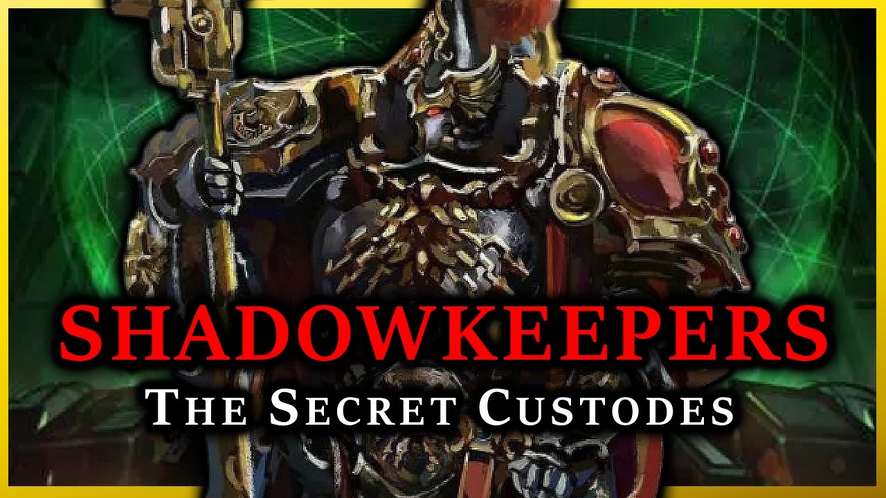 The Shadowkeepers: The Secret Adeptus Custodes | Warhammer 40k Lore