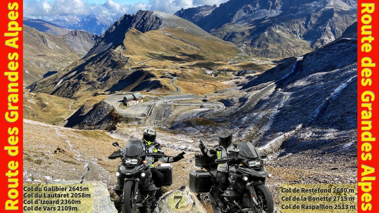 Route des Grandes Alpes 🇫🇷 2022 Teil 7 | BMW R1250 GS Triple Black