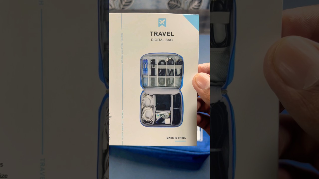 Best Travelling Gadget Bag Under 500 || #shorts #unboxing #ytshorts #viral #amazon #travel #travel