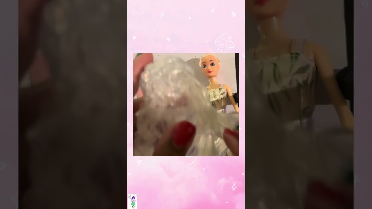 DIY Infinity Nikki Custom Doll Part 1 (hair)