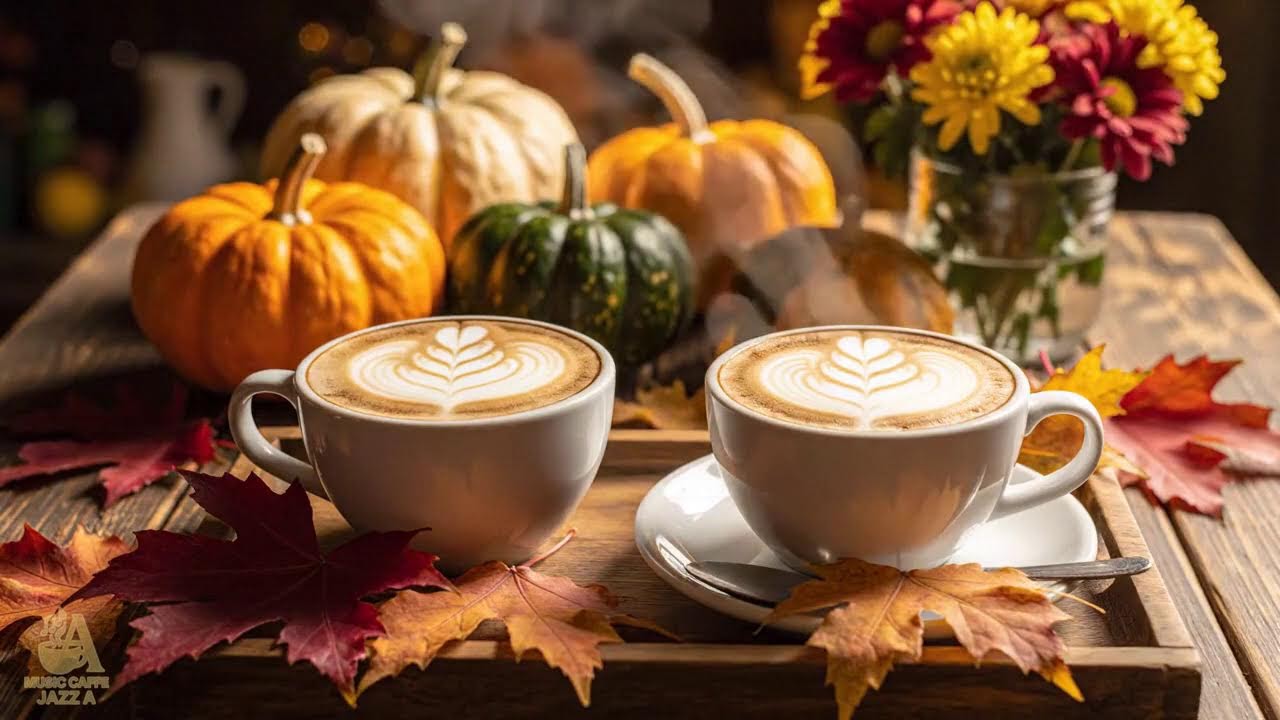 #2 Relaxing Jazz Cafe Ambience for Stress Relief | Gentle Jazz Piano with Nature Sounds for Work ☕☕☕