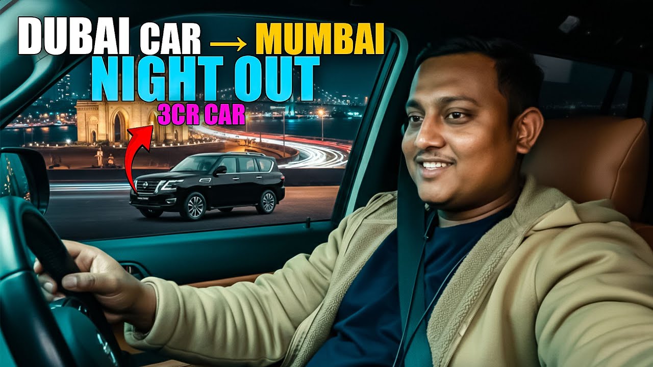 Dubai Car Mumbai Night Out | Luxury Ride in the City