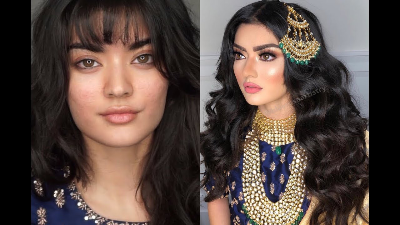 Indian | Bollywood | South Asian Bridal Makeup Start to Finish - @blueroseartistry