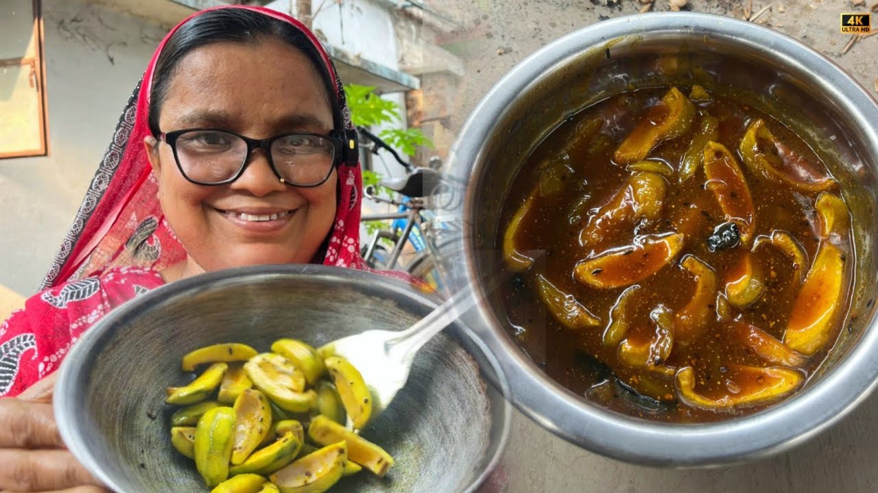 টক মিষ্টি ঝাল আমের চাটনি 🤤| Sweet and sour mango chutney | Ep 24