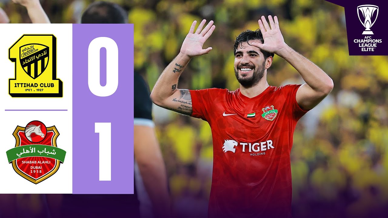 Horror start complete for Benzema & Co! | Al Ittihad 🇸🇦 vs Shabab Al Ahli 🇦🇪 | Highlights ACL Elite&trade;
