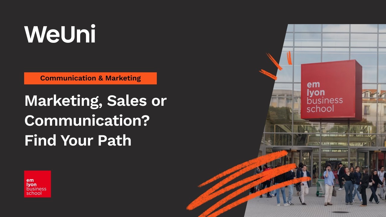 Marketing, Sales or Comms? Find Your Path with emlyon business school