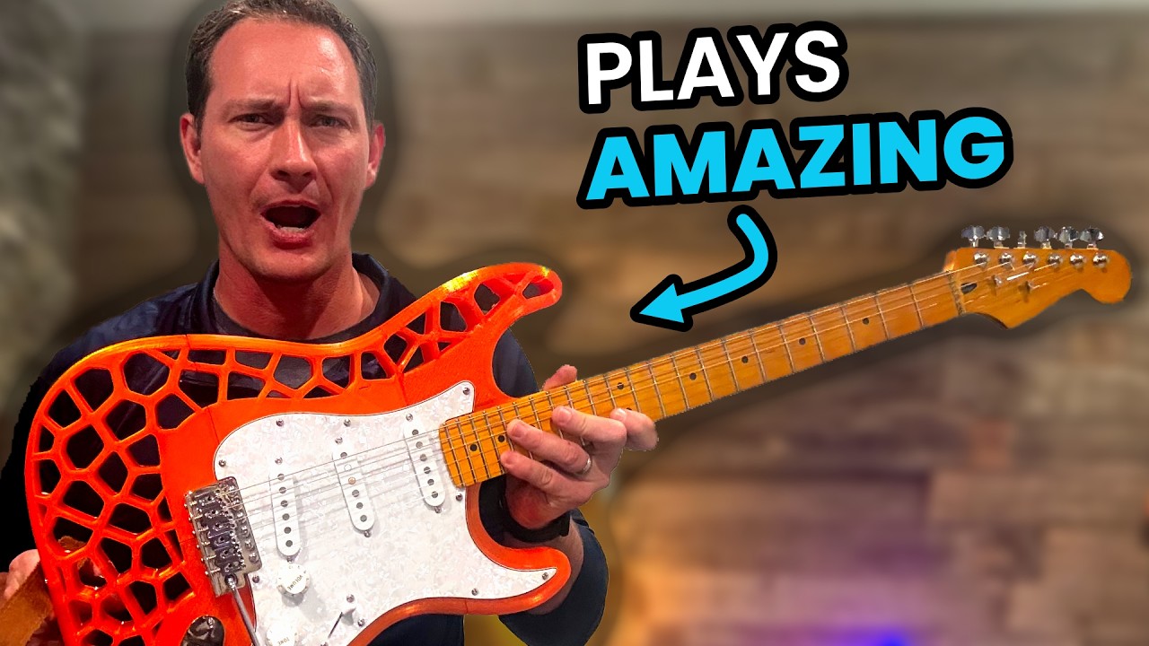 Most 3D Printed Guitars Are Trash—This is How to Fix That
