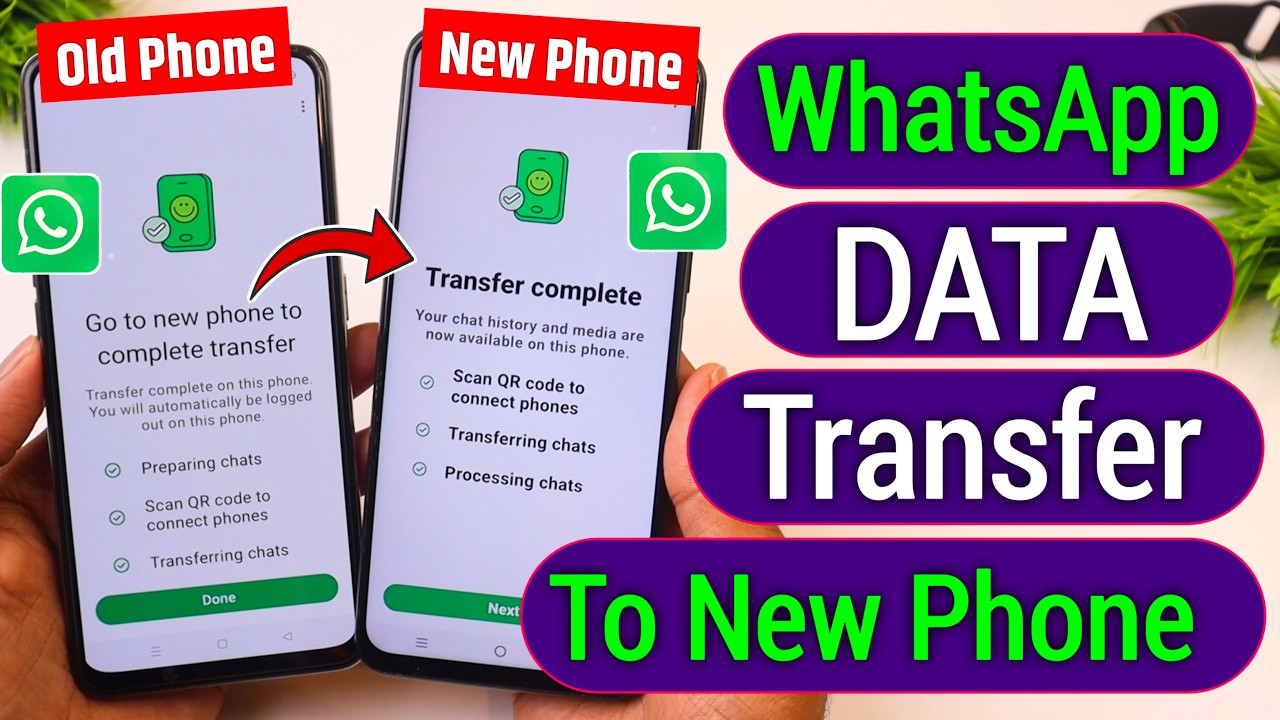 How To Backup Whatsapp Messages To New Phone !! Whatsapp Backup Kaise Kare New Phone Me