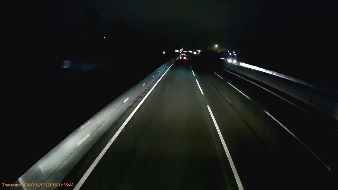 M1 Watford Gap N/B - Driver hits barrier