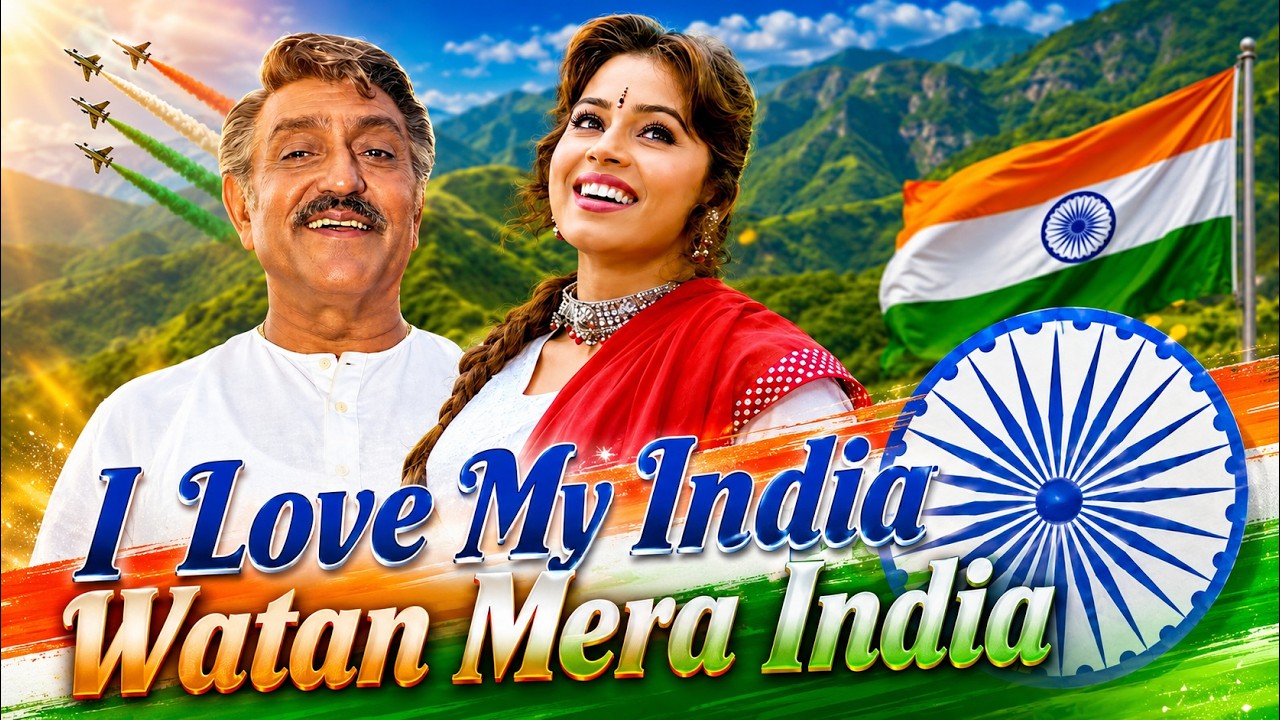 I Love My India Watan Mera India !! 15 August Song | Independence Day Songs | Desh Bhakti Song