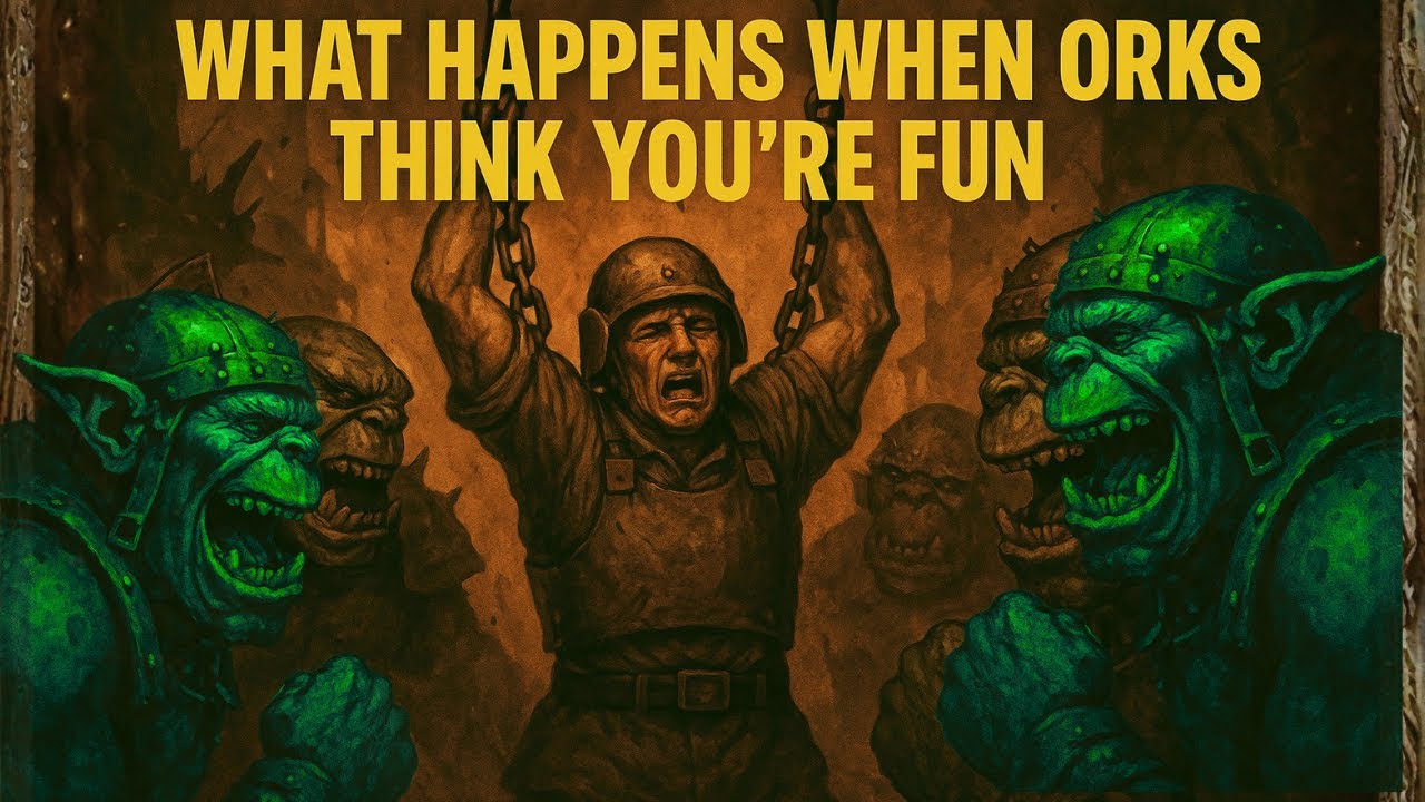 What Happens When Orks Think You're Fun in Warhammer 40K