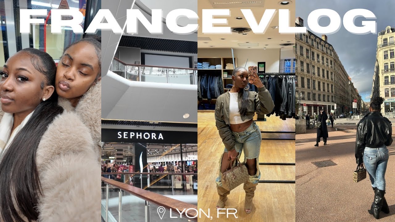 FRANCE VLOG🇫🇷: flying solo, shopping, girls night, side quests etc.