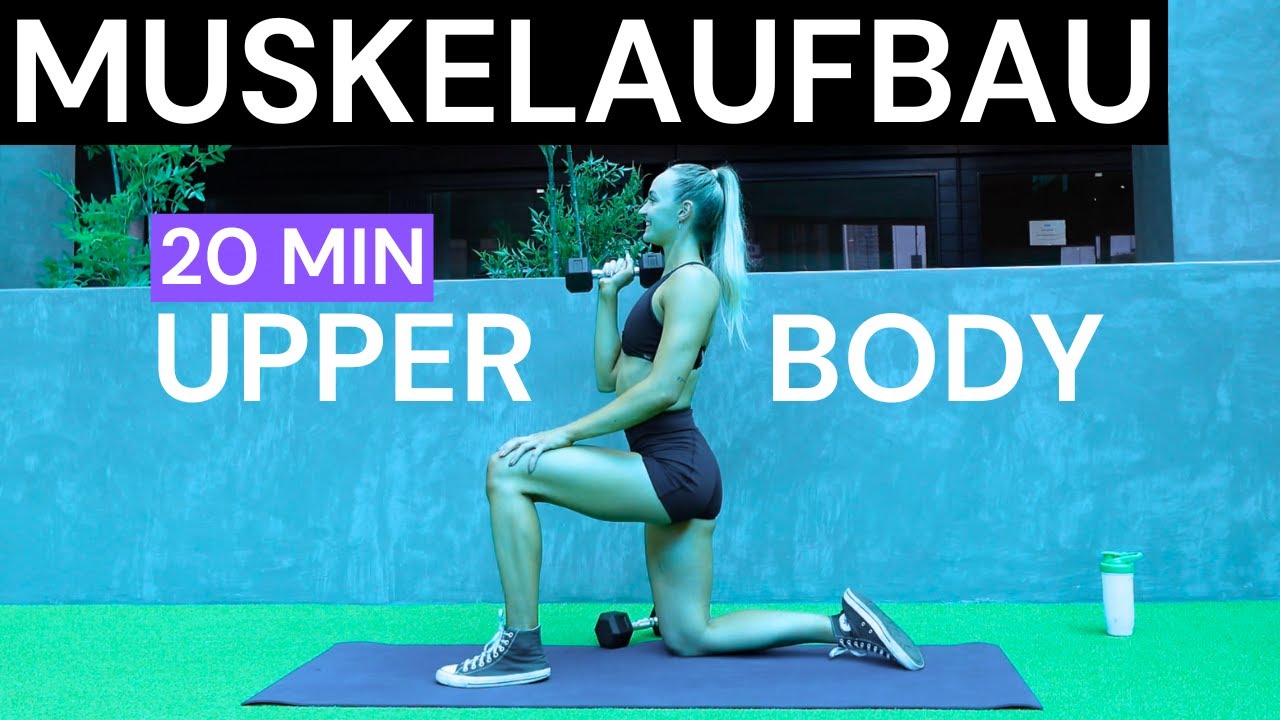 20 MIN Kurzhantel Oberkörper Training für Zuhause