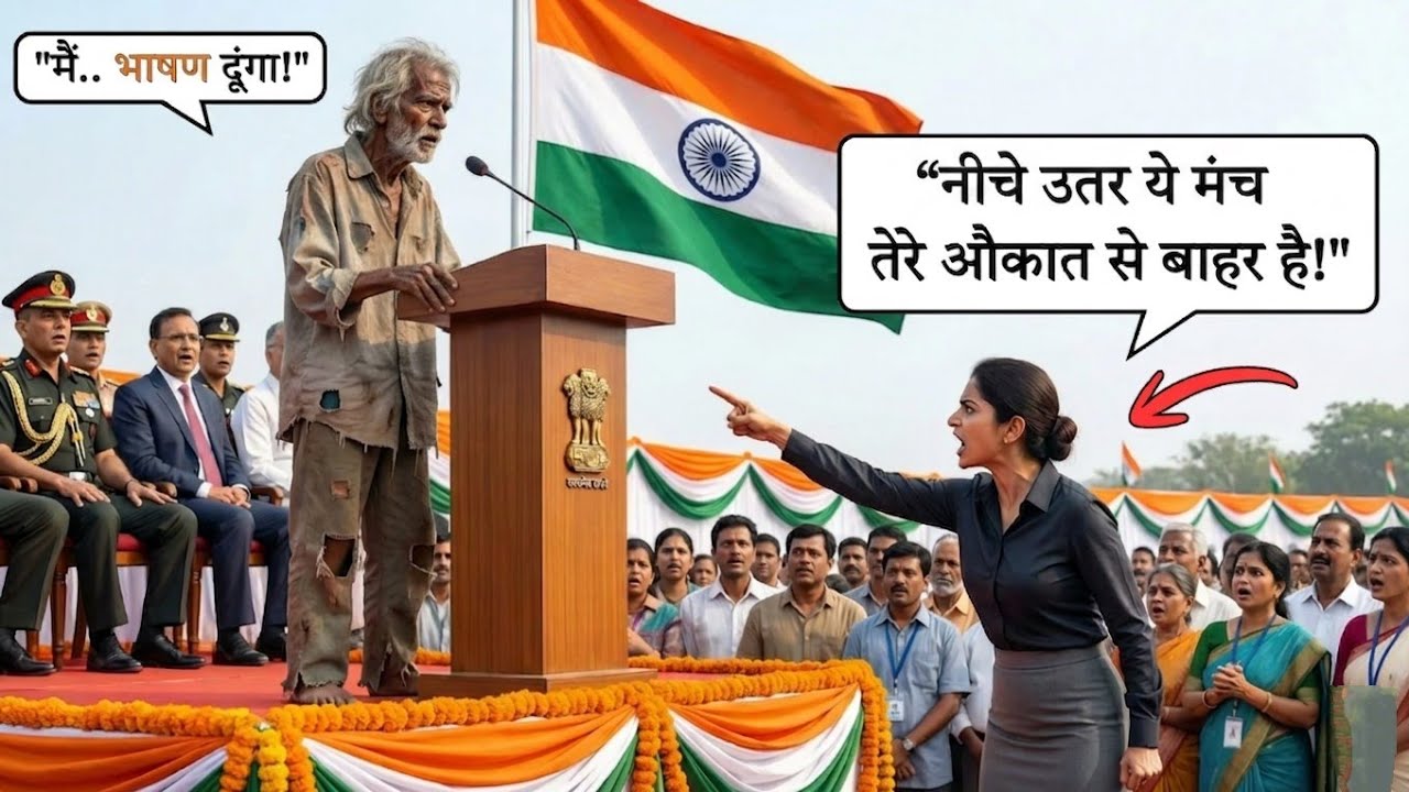 सबने समझा गरीब लड़का… लेकिन उसने 10 करोड़ का भाषण दे दिया! 😲