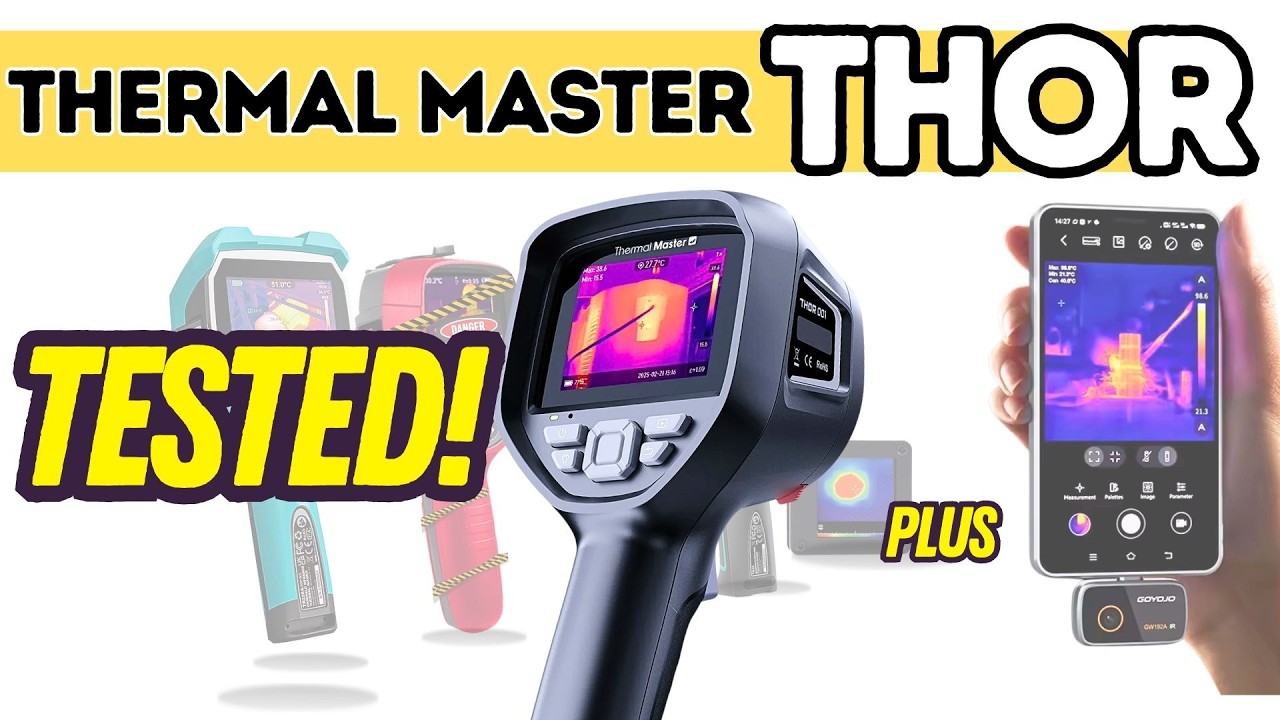 Best Cheap Thermal Camera from under $100 and Beyond! (Budget to PRO!)