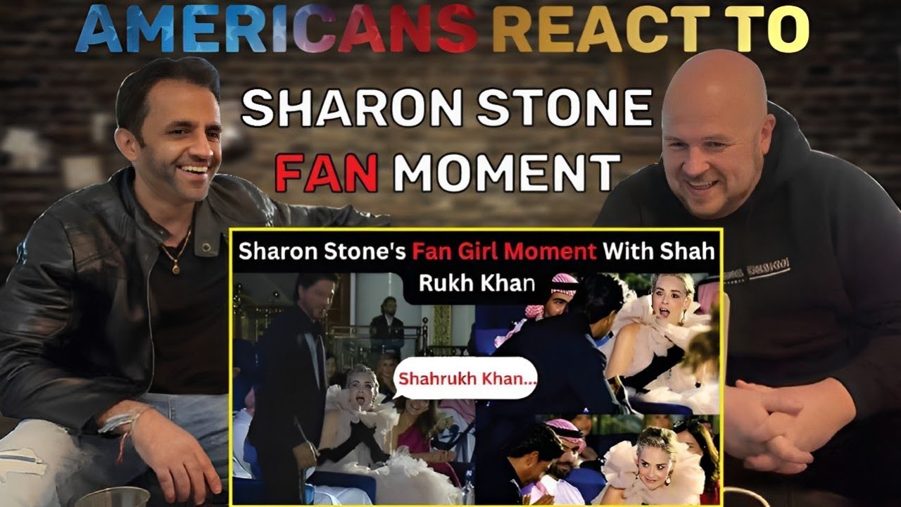 Sharon Stone's Fan Girl Moment With Shah Rukh Khan Reaction By Americans | Red Sea Film Festival