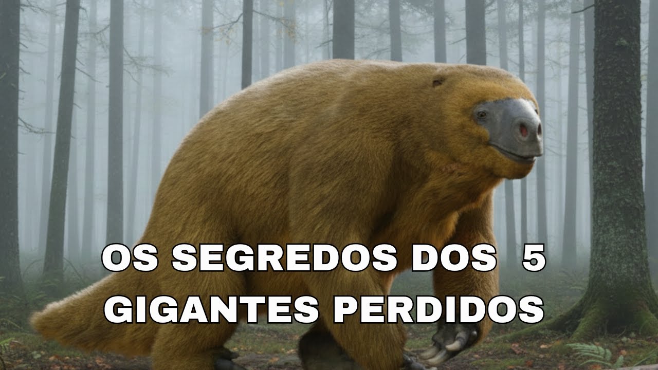 Os Segredos das 5 Preguiças Gigantes que Viveram no Brasil! (A Hora da Fofoca #1)