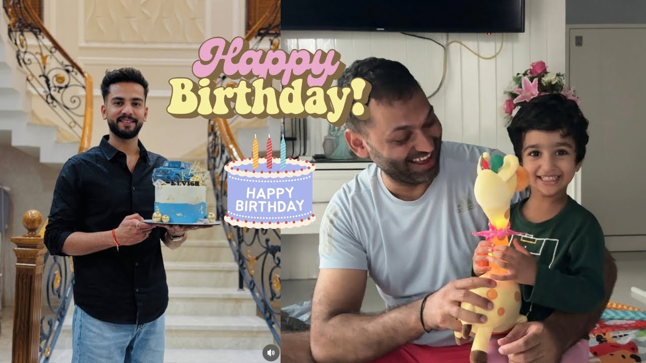 Chukku Ne Elvish mama ko birthday wish nhi kia 😅😞😂 @ElvishYadavVlogs - Komal Yadav - Vlog 167