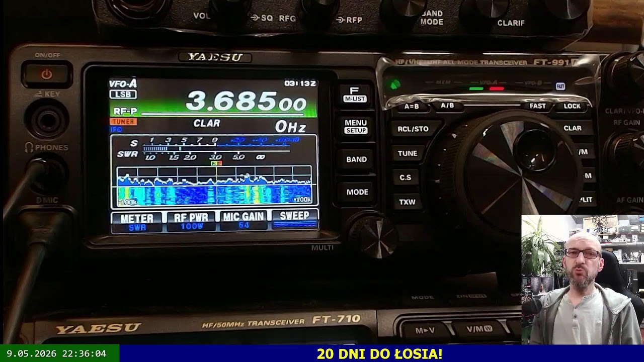 LAJW #811 - Sobota z FT8 i Winlinkiem - 9 maja 2026 godz. 20:32