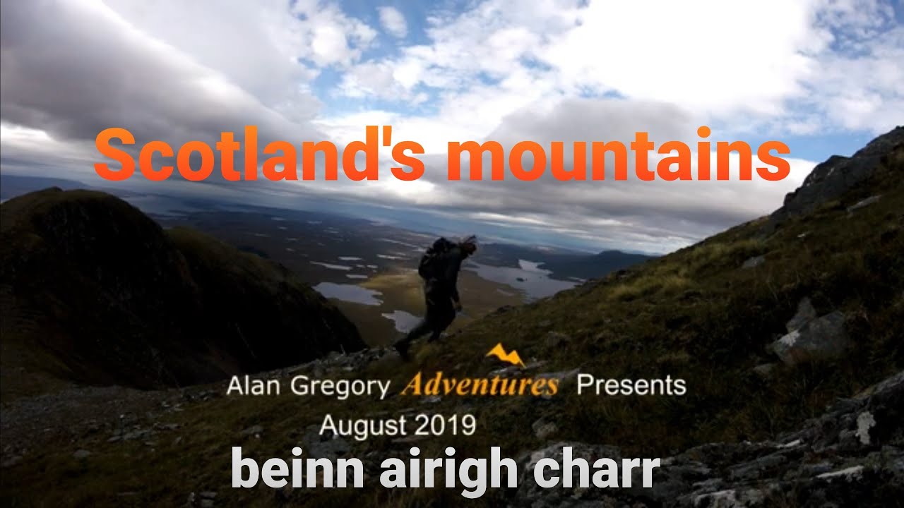 Beinn Airigh Charr Scotland's Mountains.Hiking Poolewe