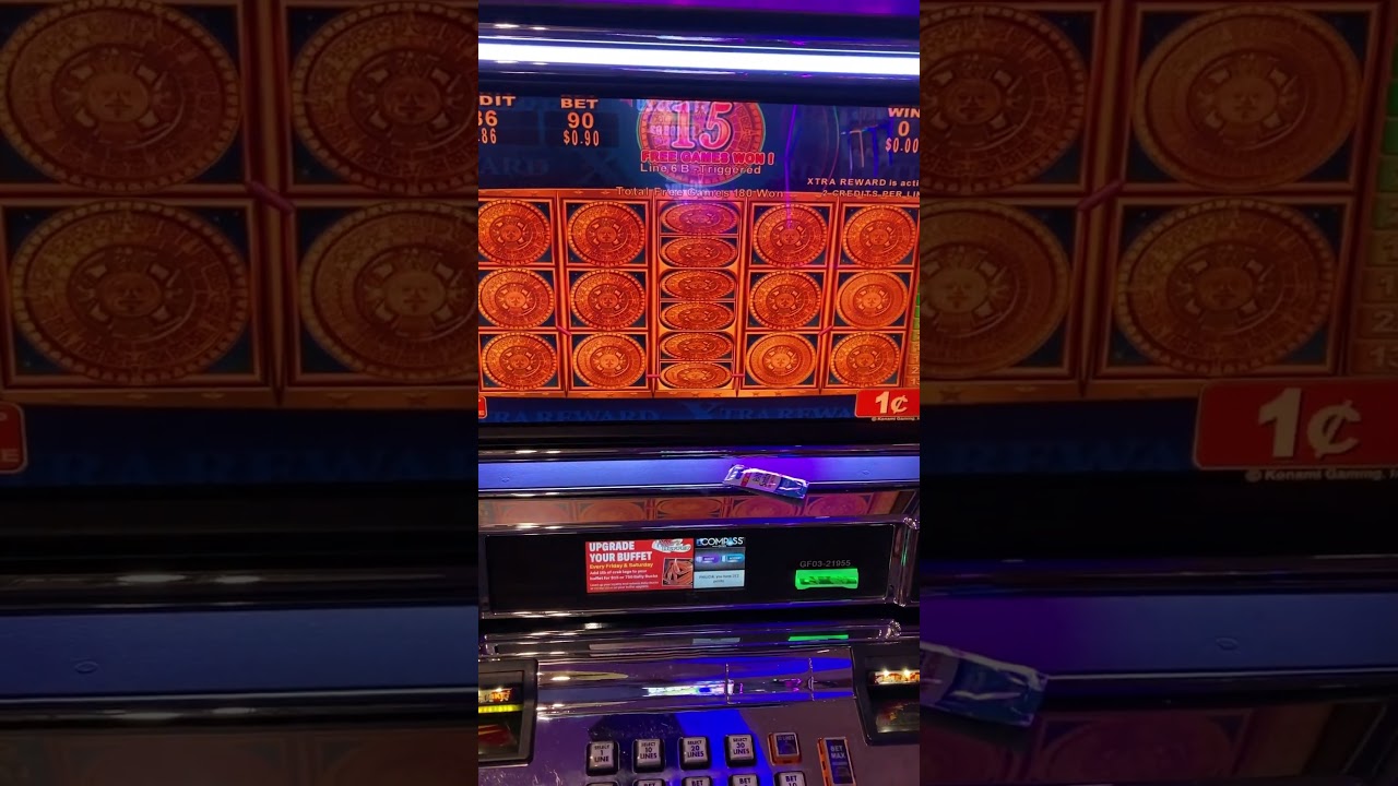 RARE MAYAN CHIEF SLOT FULL SCREEN BONUS #casino #jackpot #slots