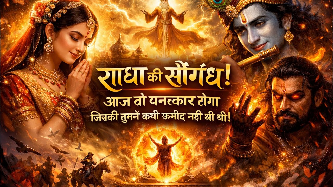 राधा की सौगंध! आज वो चमत्कार होगा जिसकी तुमने कभी उम्मीद नहीं की थीै | Radharani  #motivation #maa