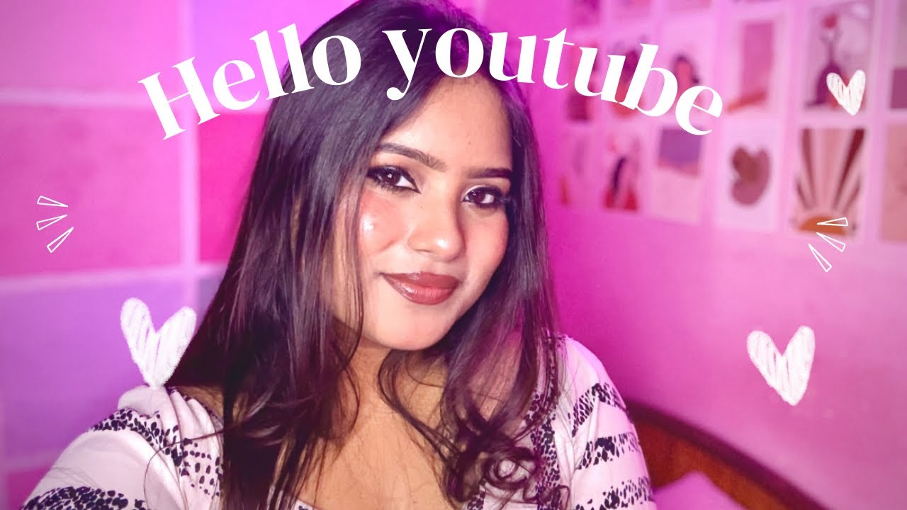 MY FIRST YOUTUBE VIDEO✨| introducing my youtube channel