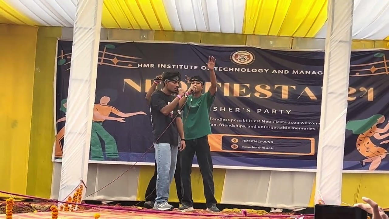 HMRITM RAP PERFOMANCE 2024 PART-1🤩🤩 | 3een 3igada | HMRITM FRESHERS🔥🔥🔥