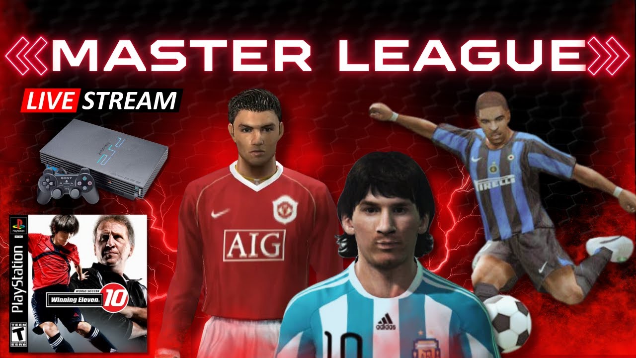 🔴LIVE | Seru Banget!!! Nostalgia PS 2 | Master League Winning Eleven 10