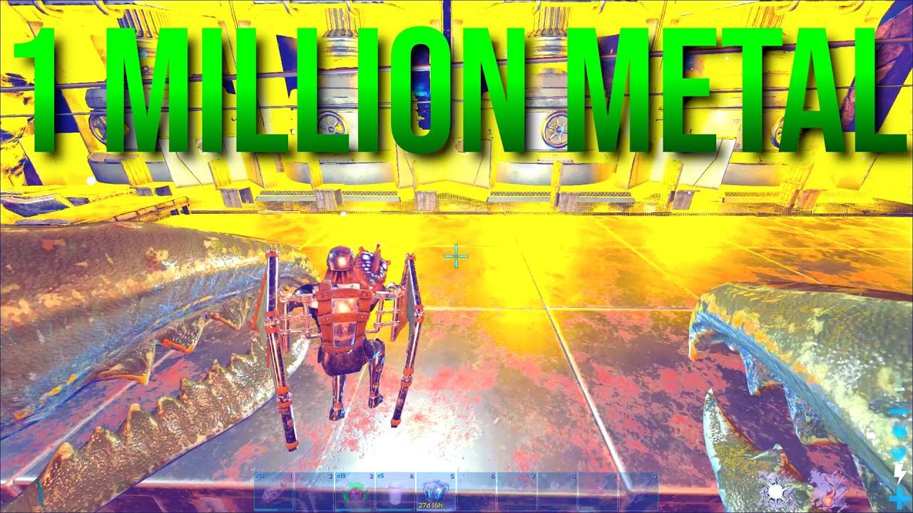 30 SECOND RAID - TEK - FARMING ONE MILLION METAL! Conquest Official PVP