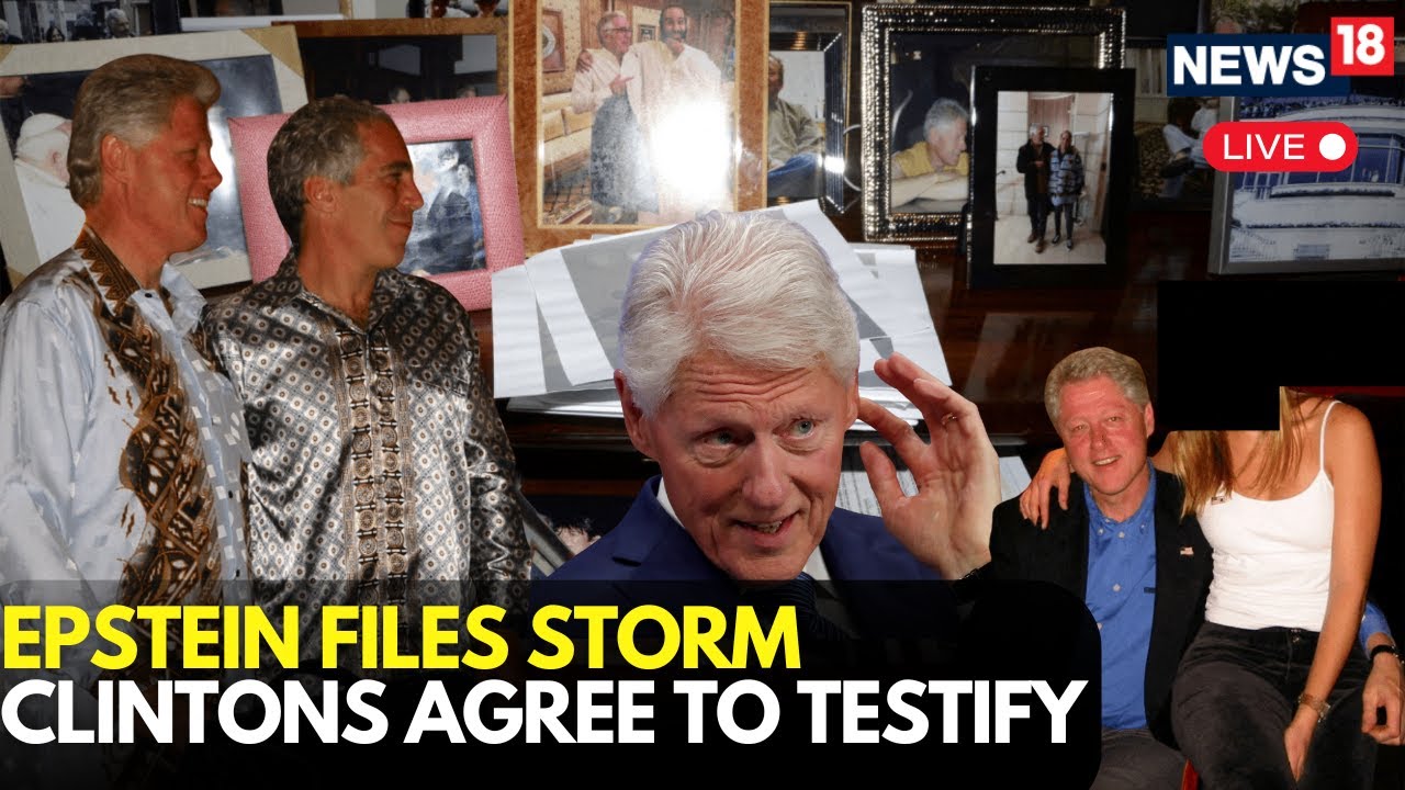 Epstein Files Storm | Clintons Agrees to Sworn Testimony: The Epstein Connection | BREAKING LIVE